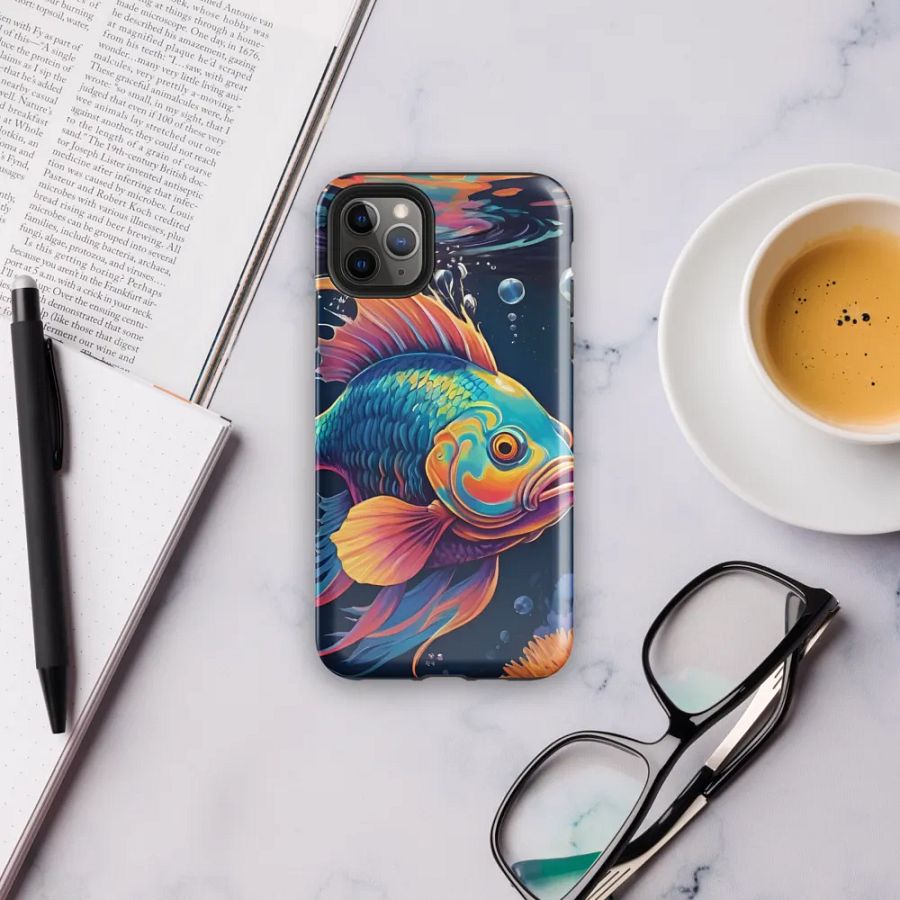 Aquatic Oasis: Coral Reef Fish iPhone Case product image (38)