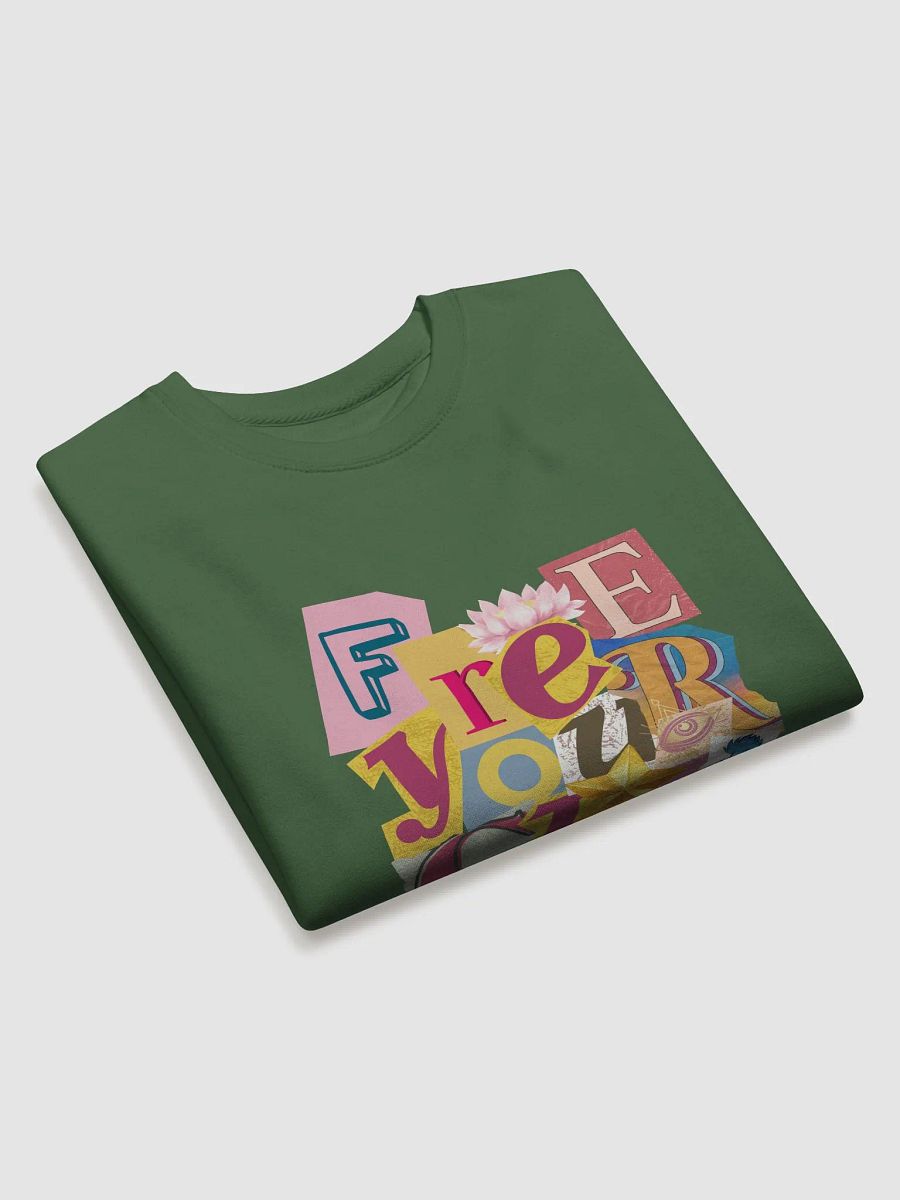 Free Your Chi Mixed-Media Sweatshirt product image (3)