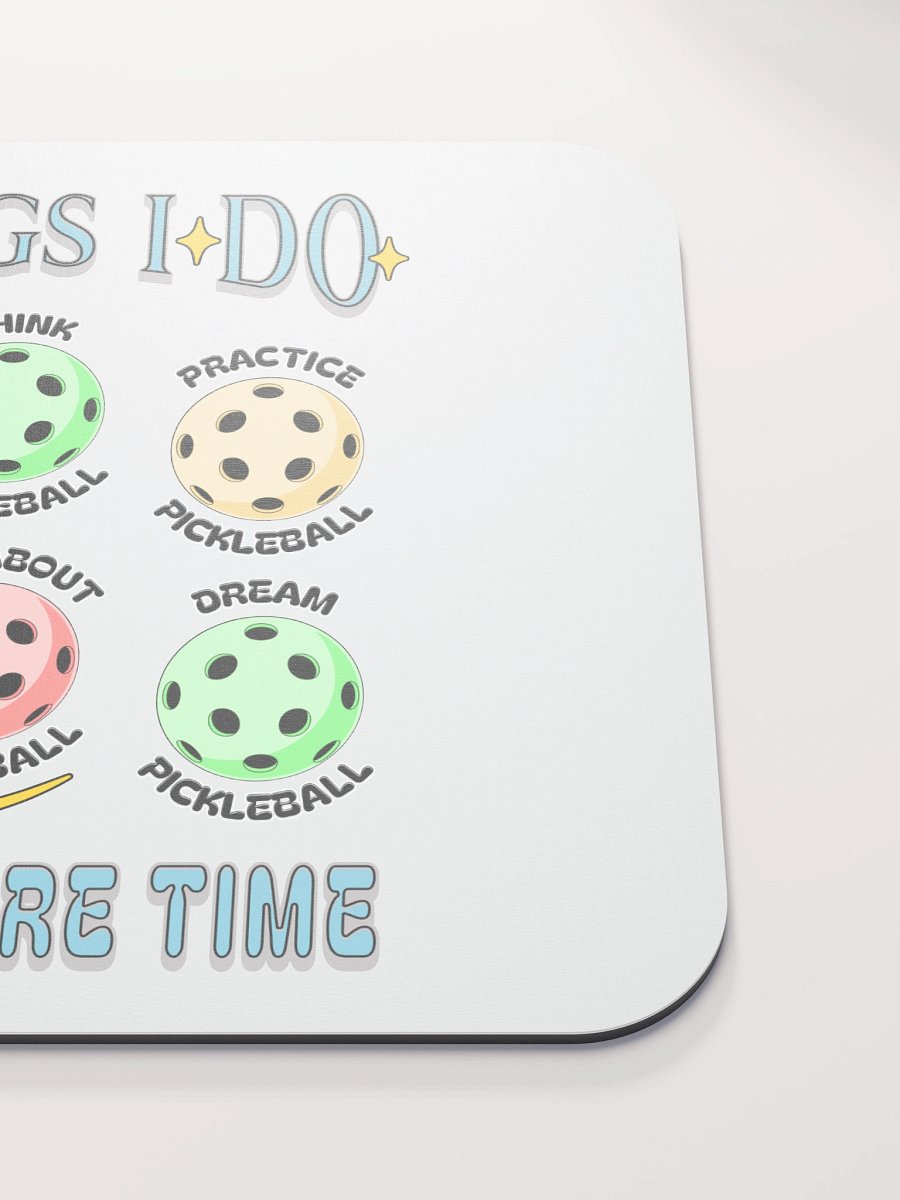 Things I Do In My Spare Time Pickleball Passion Mouse Pad product image (5)