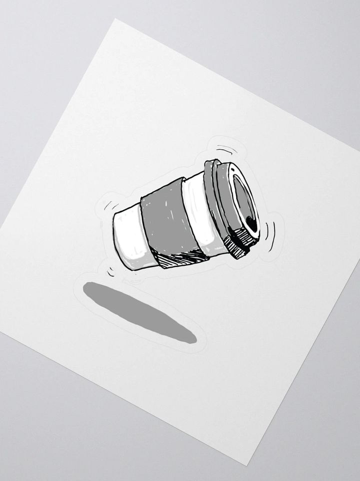 Espresso Yourself real life sticker product image (2)