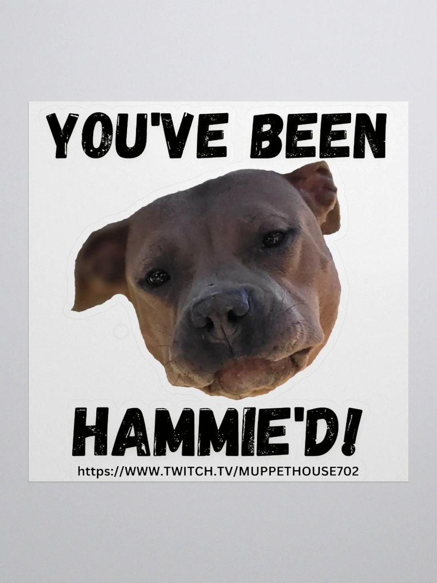 Sticker - Hammie'd product image (1)