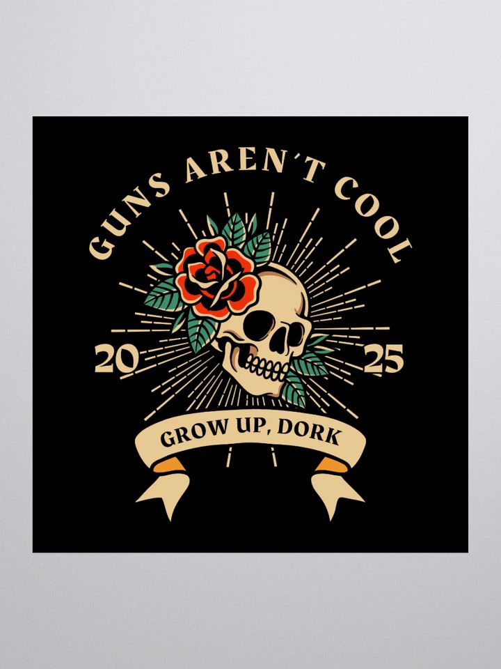 Guns Aren't Cool - Sticker product image (2)