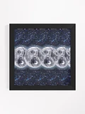 Lunar Yin & Yang - Framed 3D Stereogram Poster product image (1)