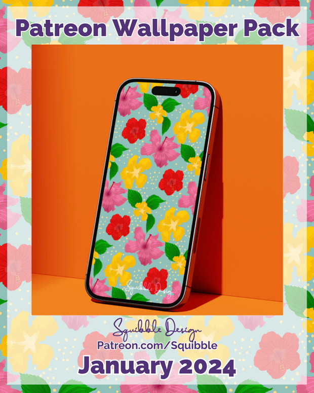 Wallpaper Pack for Members January 2024 product image (1)