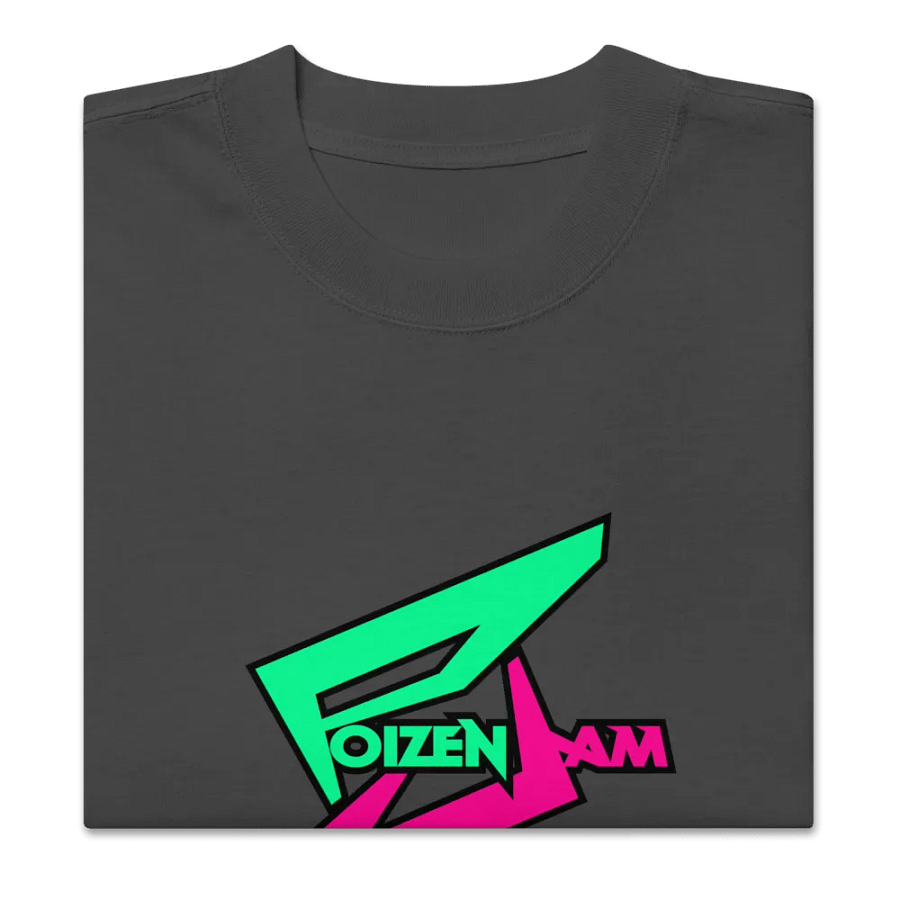 PoizenJam Logo Oversized Faded T-Shirt product image (2)
