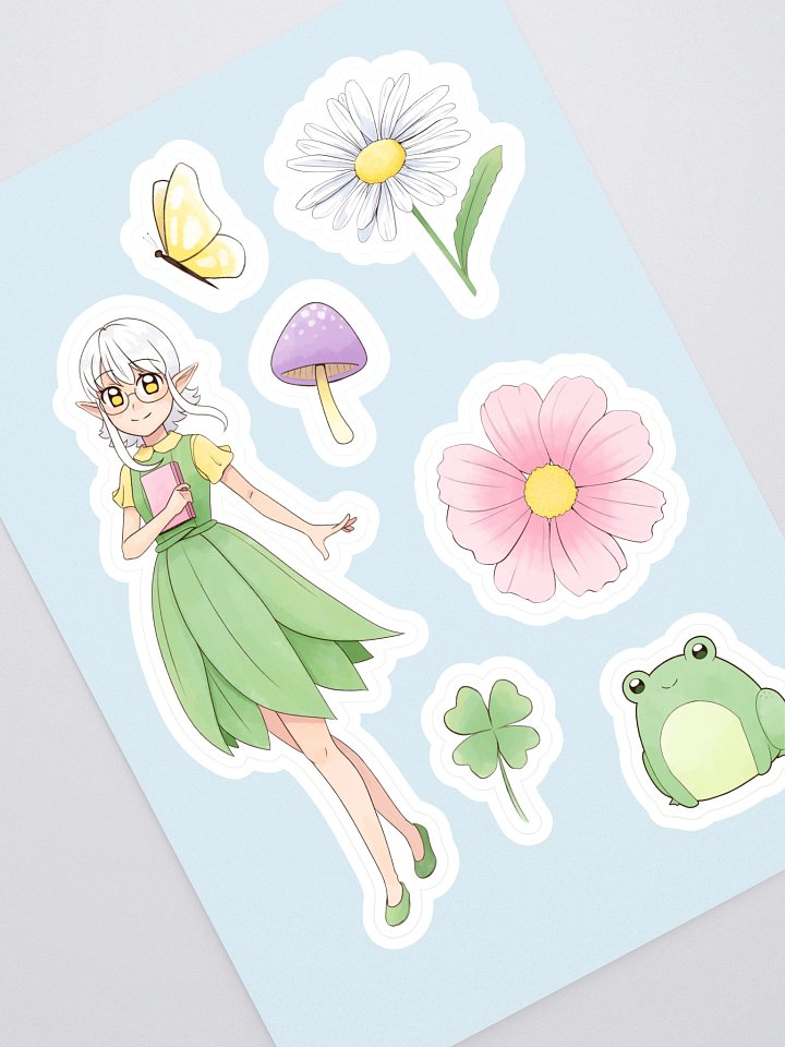 Pariah's Pastel Garden - Sticker Sheet product image (1)