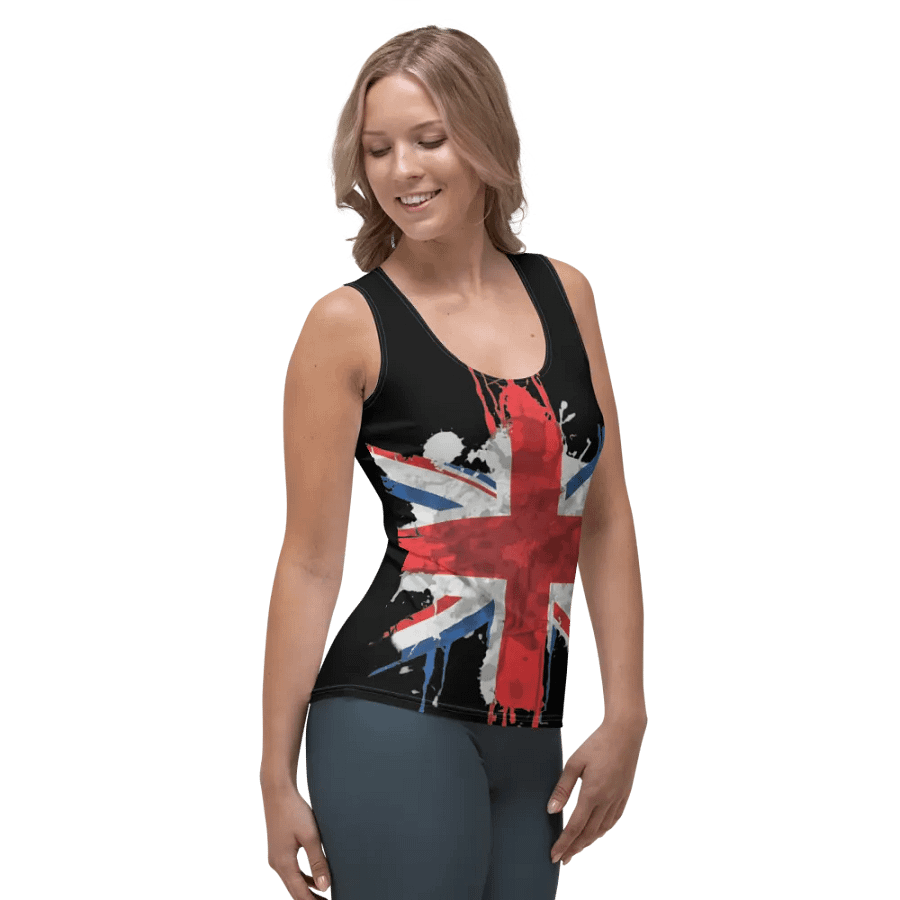Explosive Union Jack Womens Tank product image (4)