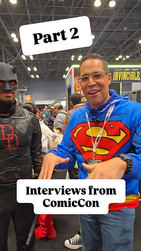 Part 2️⃣ is here. This time I (#clarkkent 😁) hunt for the story of the other 🦸🏻‍♂️🦸‍♀️ #superheroes at #comiccon - check out ...