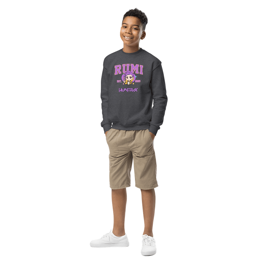 Boy Girl Youth Crew Neck Sweatshirt Rumi Huntrix product image (1)