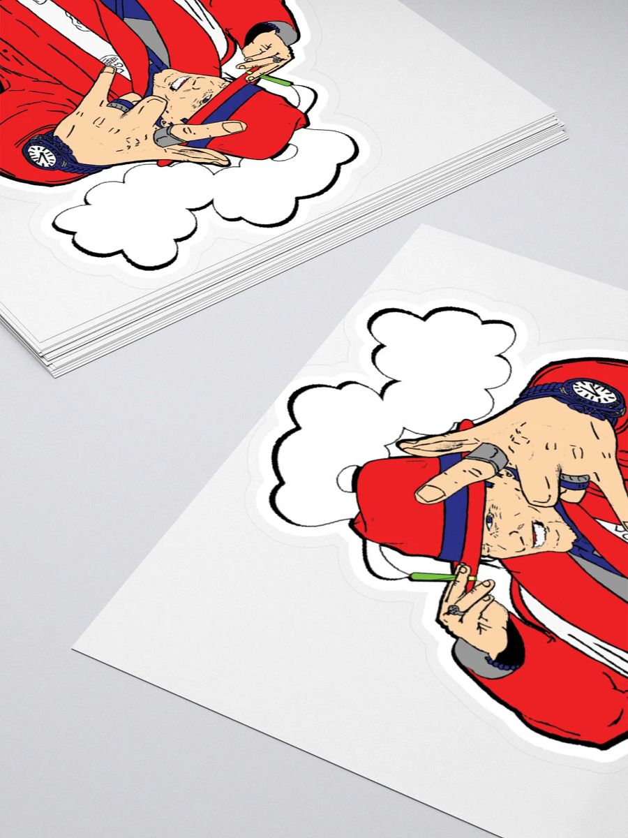 AJ Jordan The Crescendo Kiss Cut Sticker product image (3)