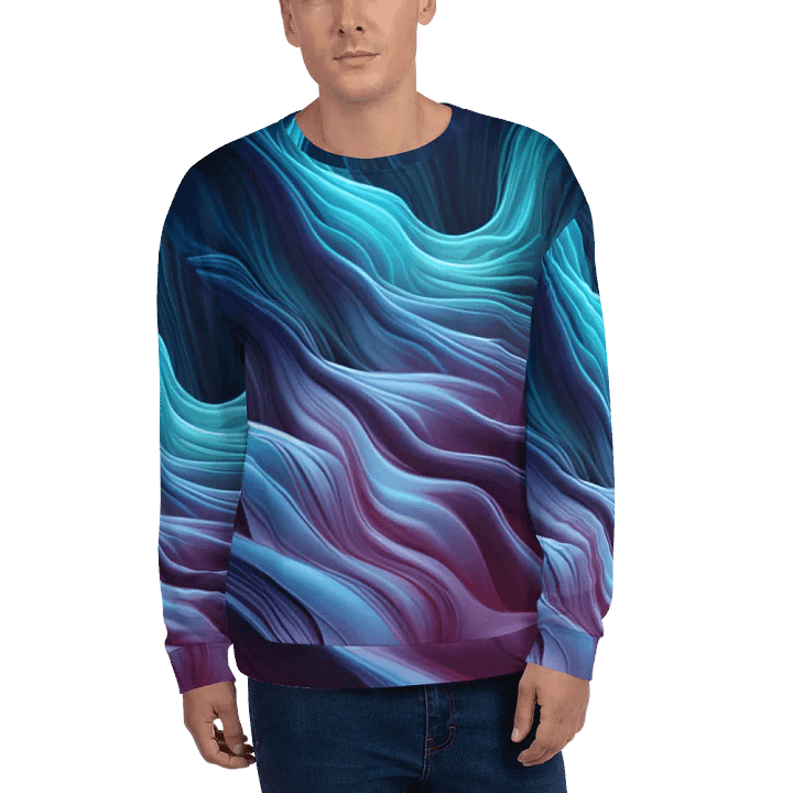 Harmony Flowing All-Over Print Sweatshirt product image (2)
