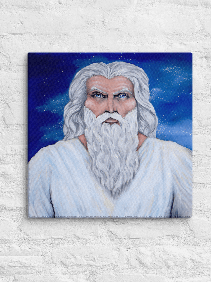 Original Copy of the Painting of God on Canvas product image (5)