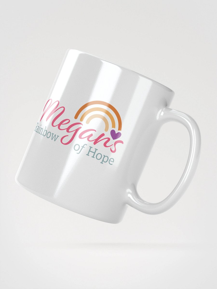 Megan's Rainbow of Hope White Mug product image (3)