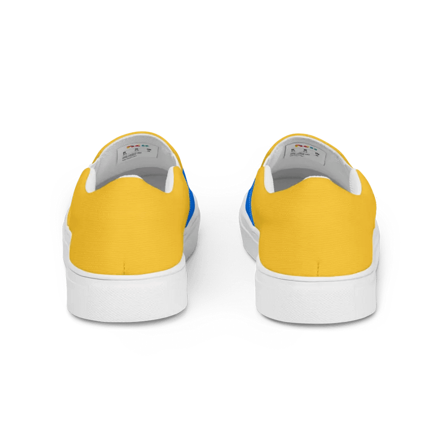Sunshine Yellow Slip-On Canvas Shoes product image (4)