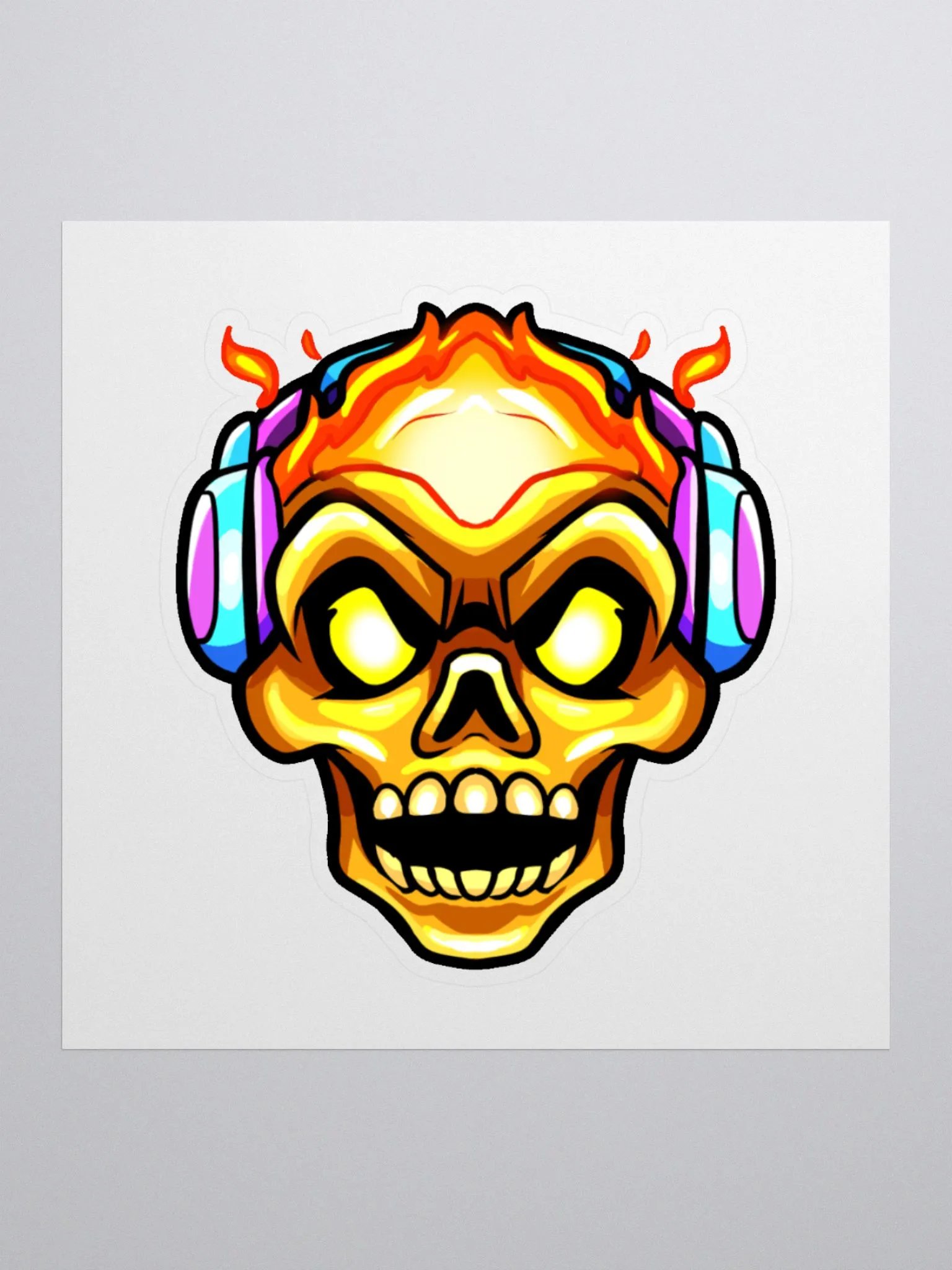 x42 Month Sub Badge Kiss Cut Sticker product image (1)