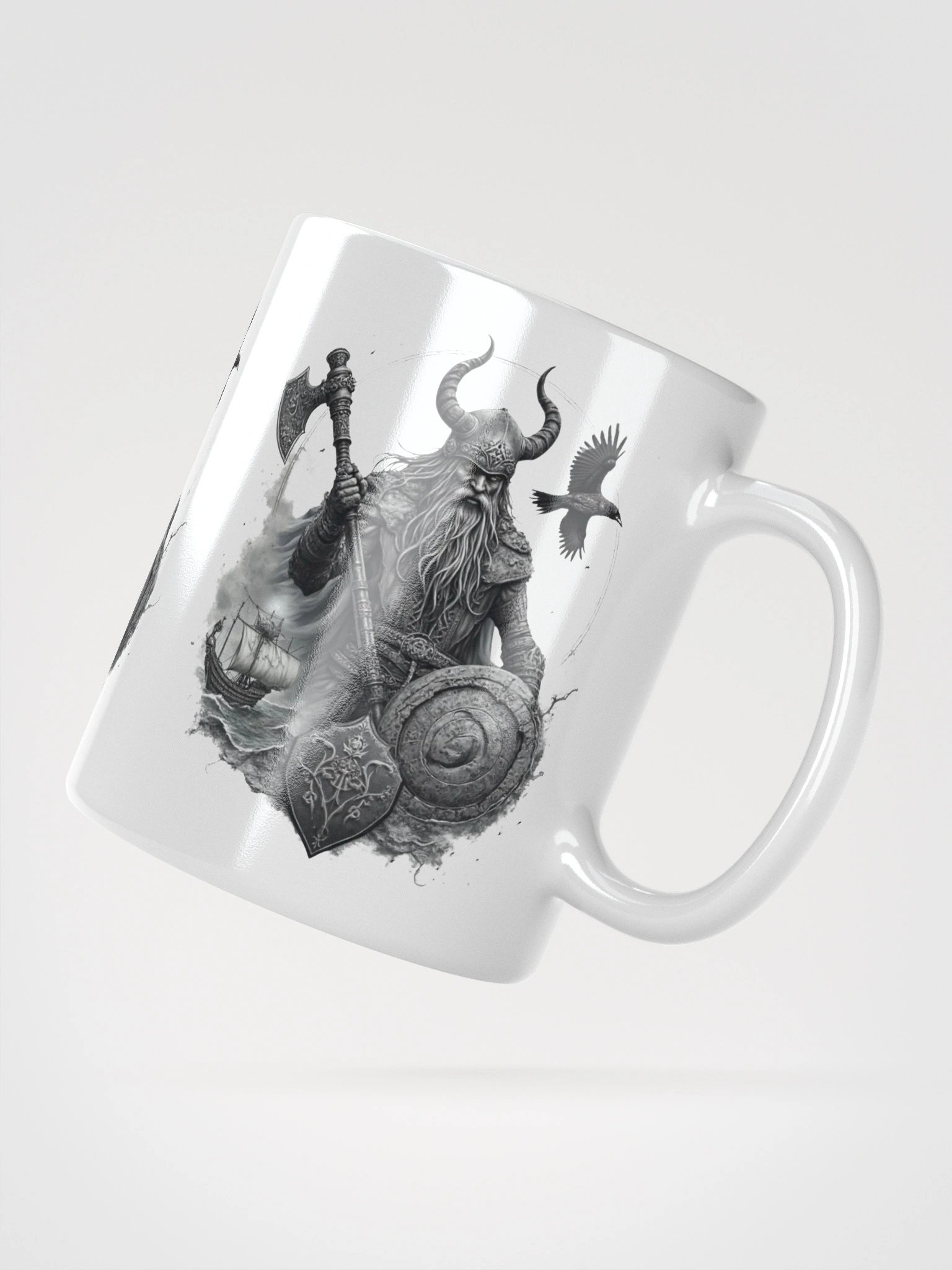 “Odin’s Legacy” Battle Mug – Forged Ceramic Strength product image (4)