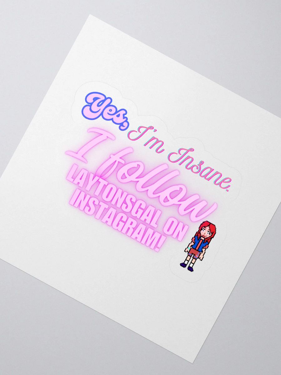 Based LaytonsGal Enjoyer Sticker product image (2)