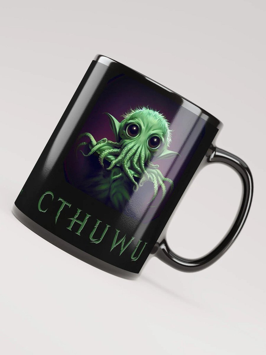 All Black Cthuwu Mug product image (3)