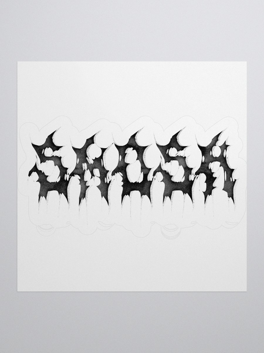 Smosh Black Metal Sticker product image (1)