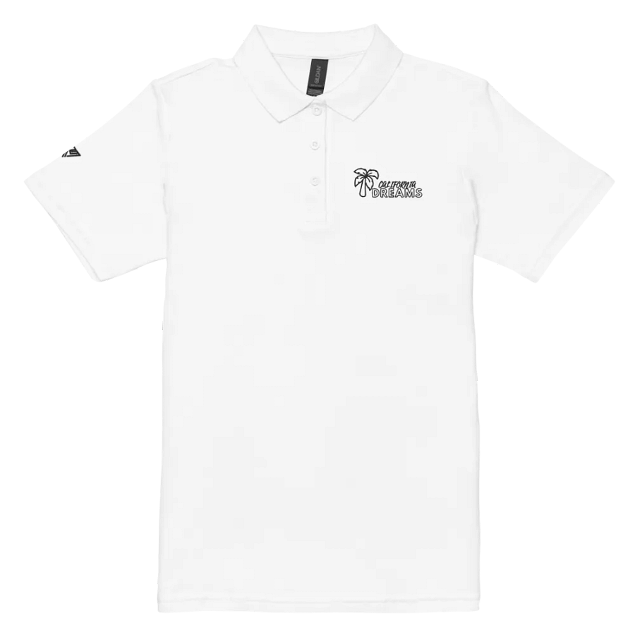 California Dreams Palm Tree Women Polo T-Shirt - White product image (5)