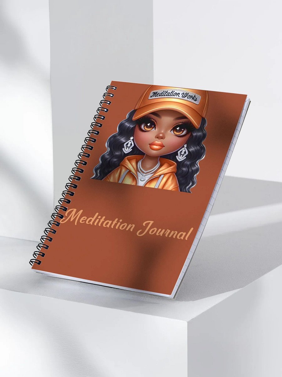 Tranquil Thoughts Meditation Spiral Notebook product image (3)