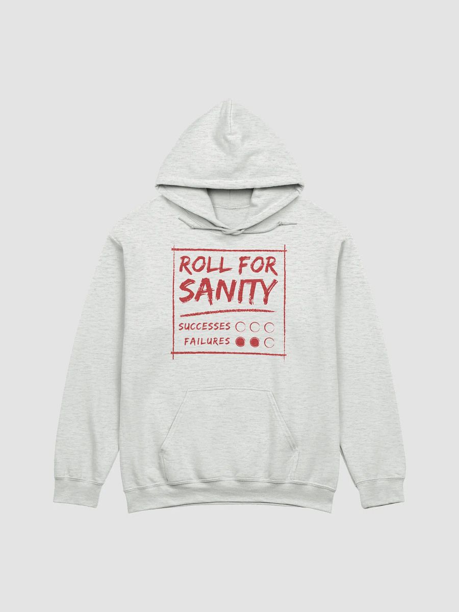 Roll for Sanity Hoodie (Red Text) product image (7)