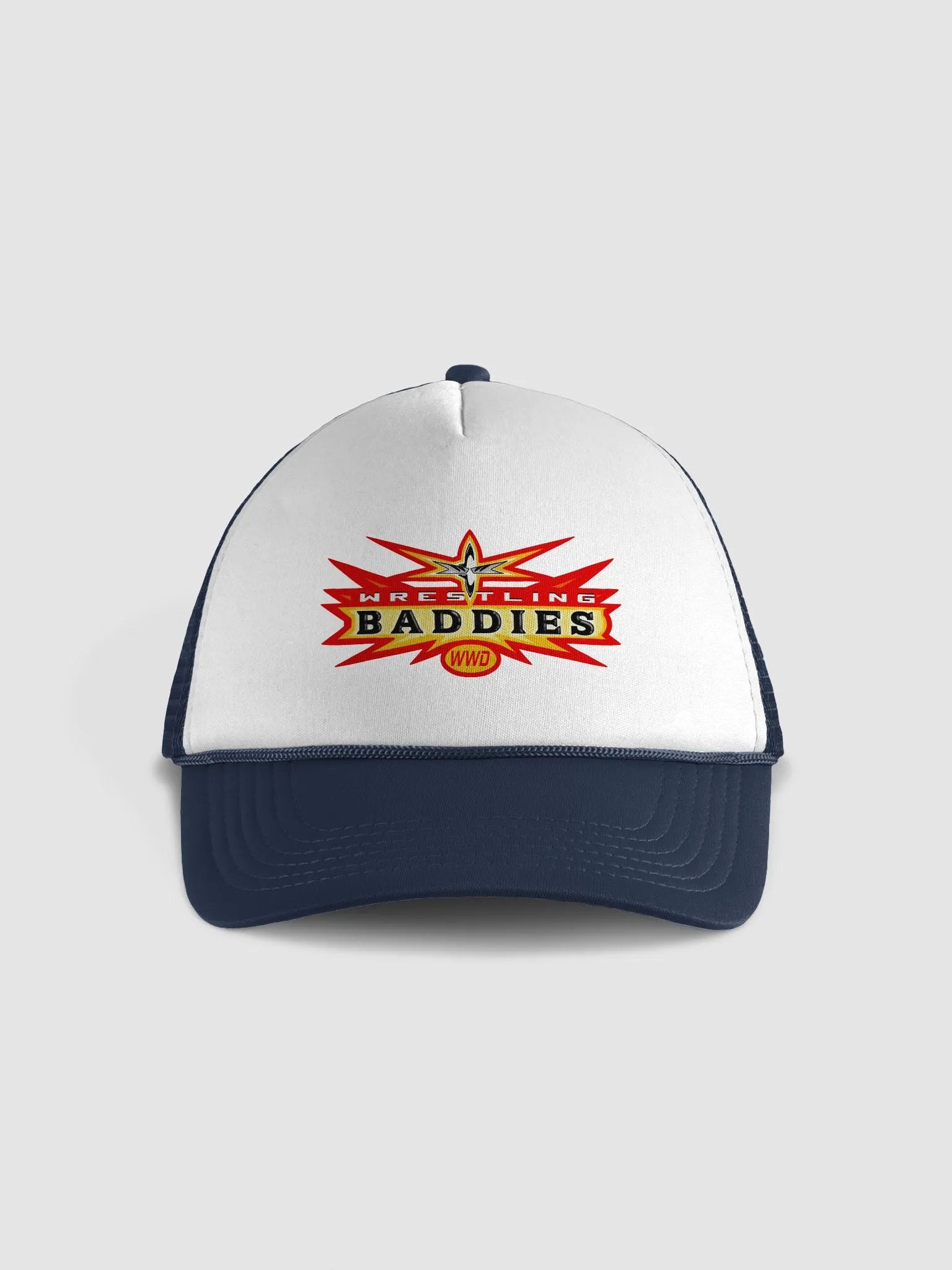 Wrestling Baddies Meet Nitro Trucker Hat product image (5)