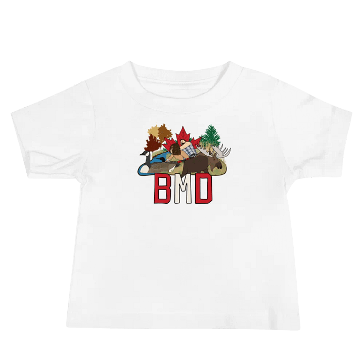 BMD Canadian Wrestling Baby T-Shirt product image (1)