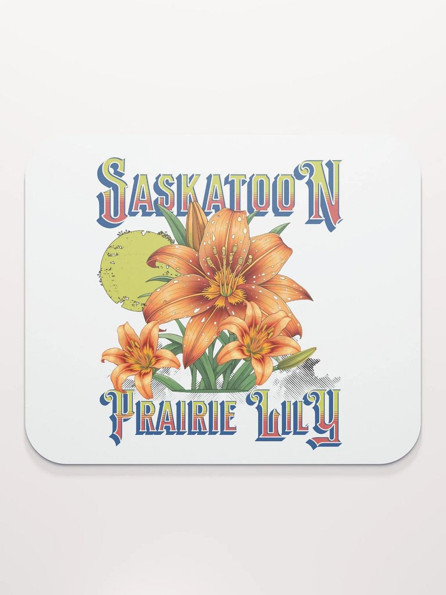 Saskatoon Prairie Lily Paradise Mouse Pad product image (2)