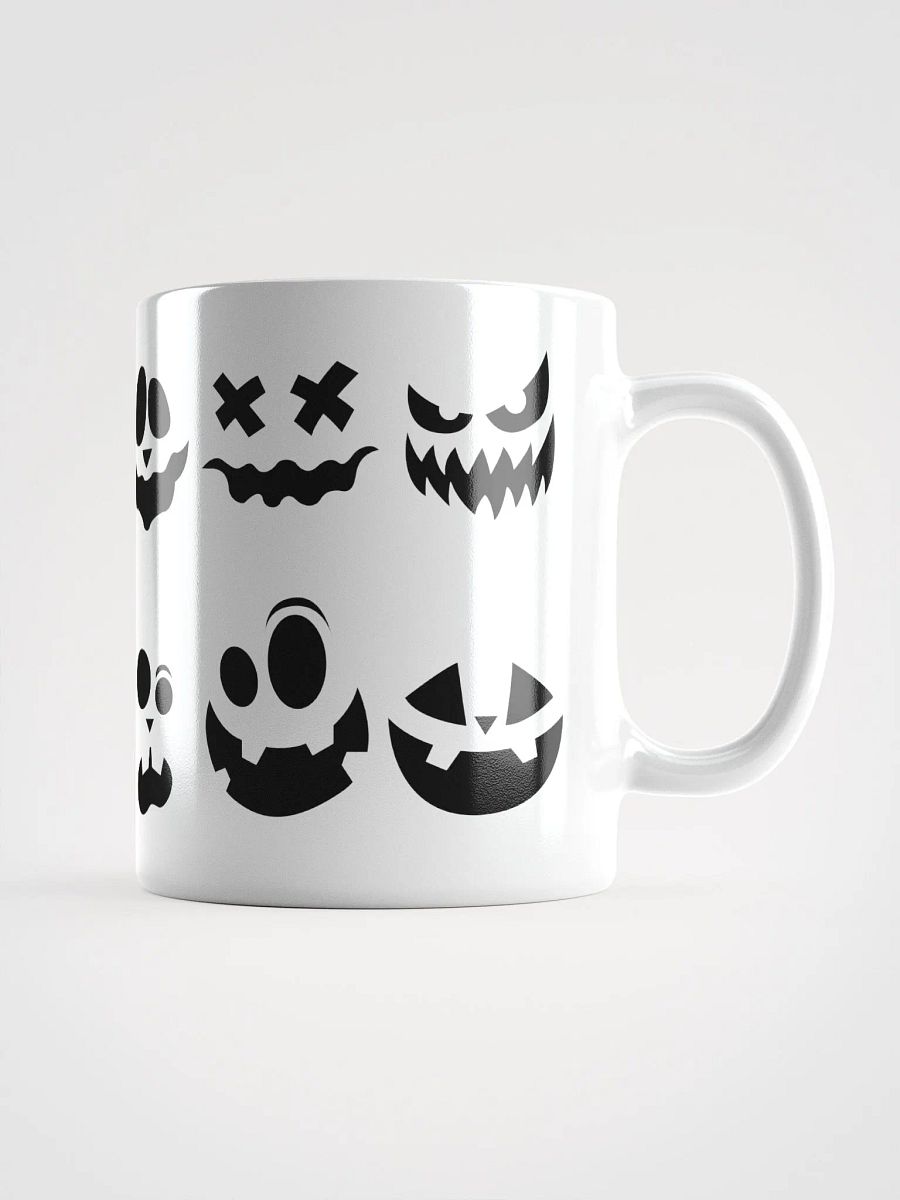 Scary Faces White Glossy Mug product image (1)