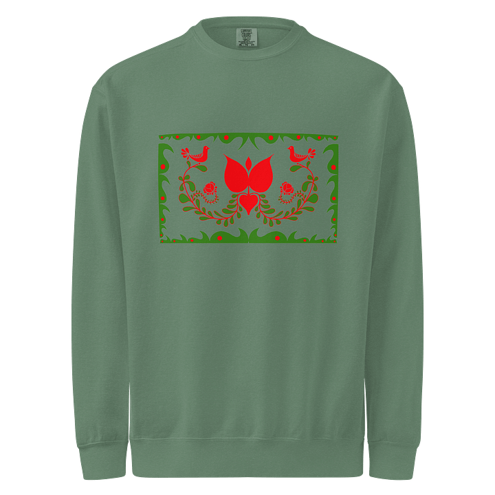 Made In Hungary Green Sweatshirt product image (1)