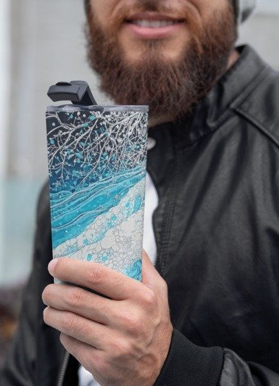 Winter Frost, 20oz Stainless Steel Tumbler product image (2)