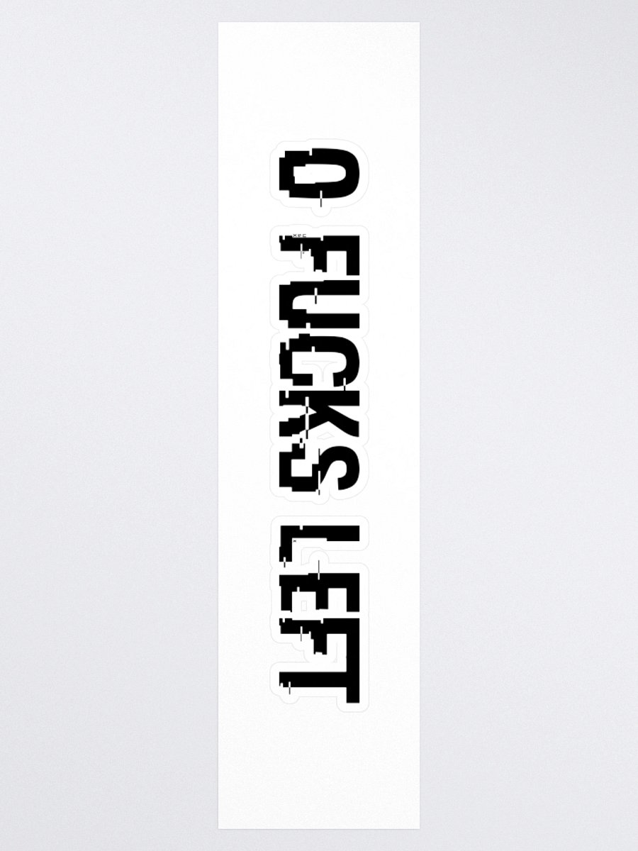 0 Fucks Left product image (3)