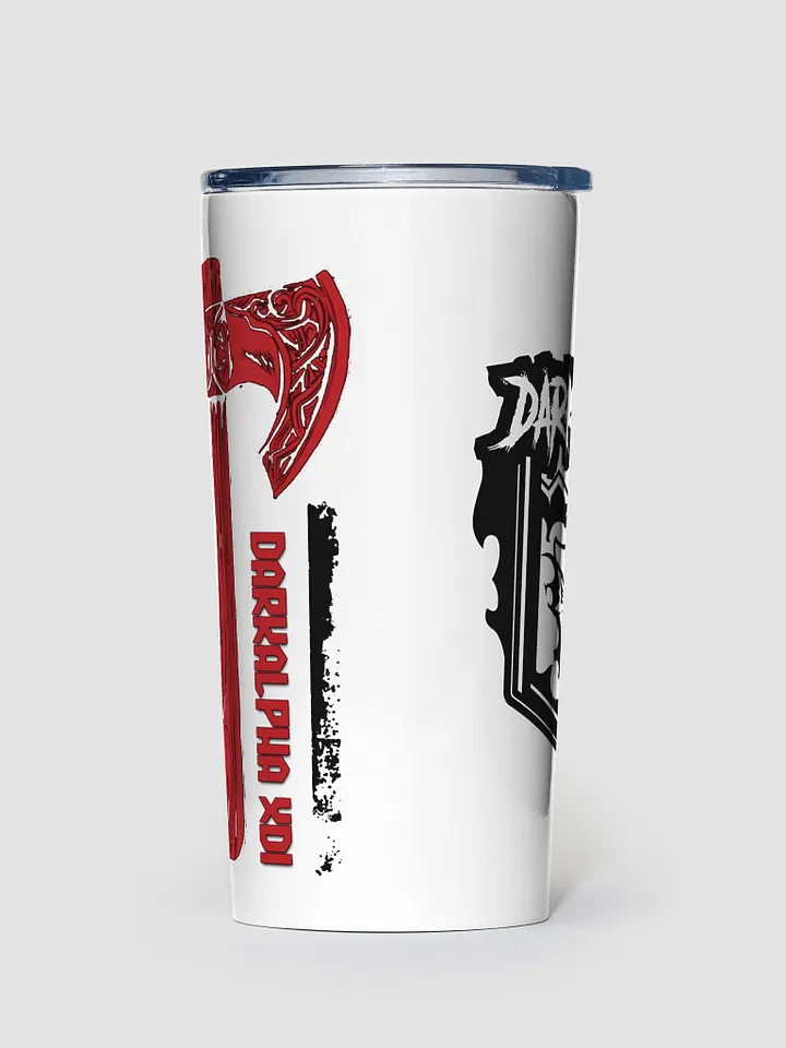 DarkAlpha_xDi American Flag and Logo Stainless Steel Tumbler product image (2)