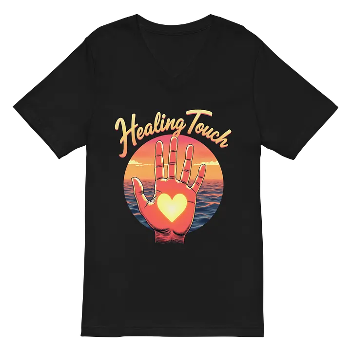 Healing Touch V-Neck T-Shirt product image (2)