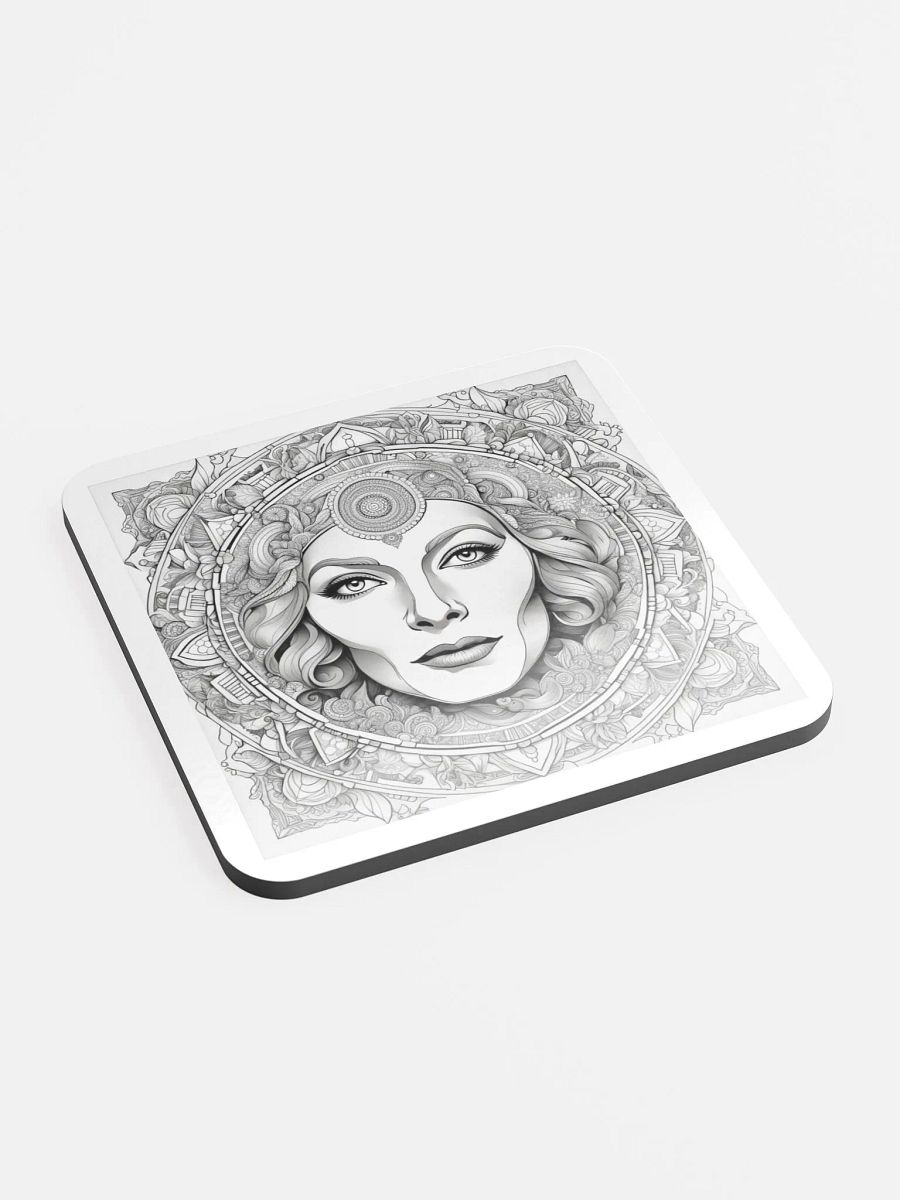 Serene Symmetry Cork Coaster Set product image (2)