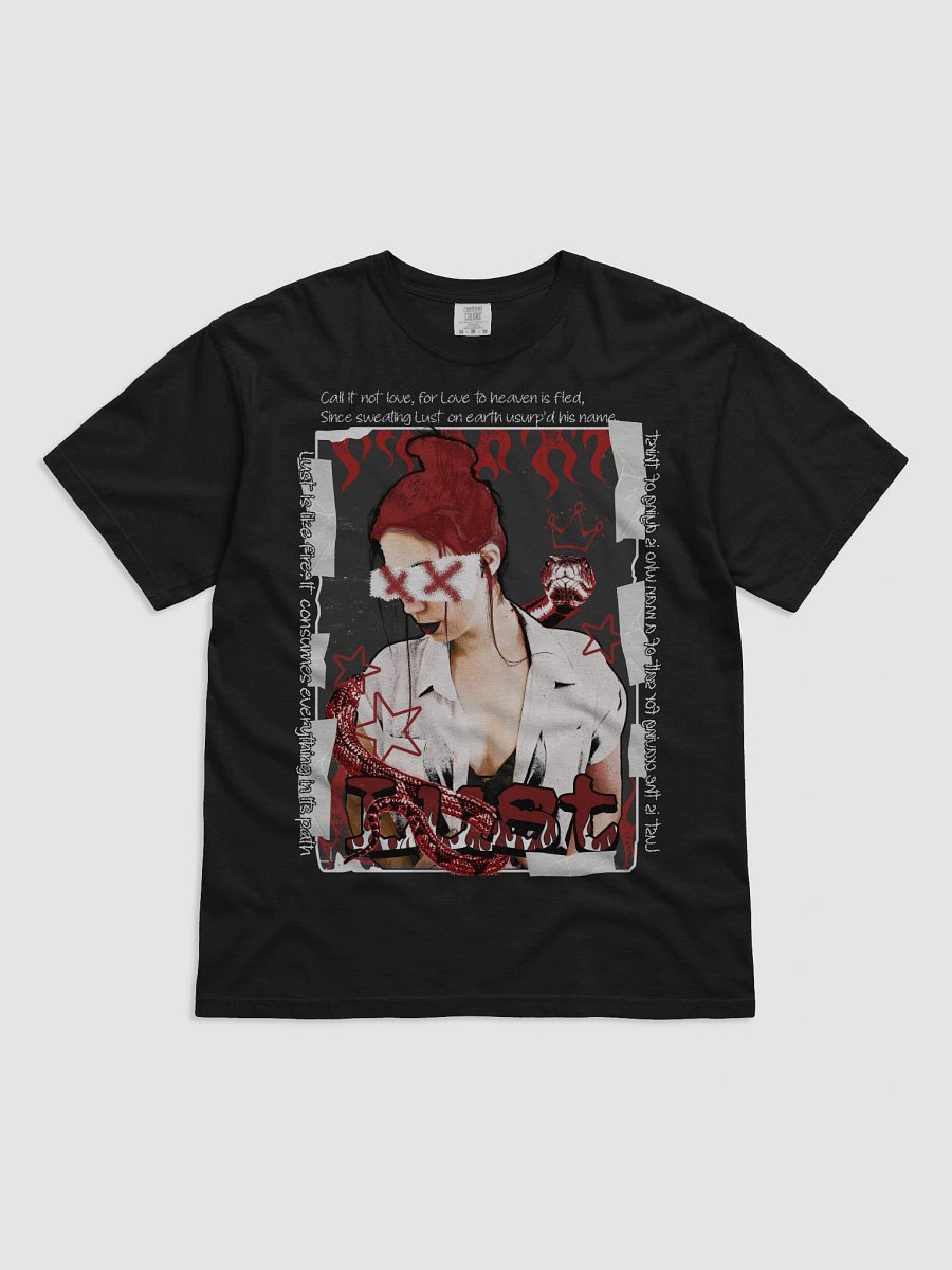 Tempted by Lust Graphic Tee (red) product image (1)