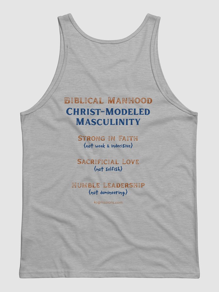 Reclaiming Biblical Masculinity Clasic Fit Tank product image (2)