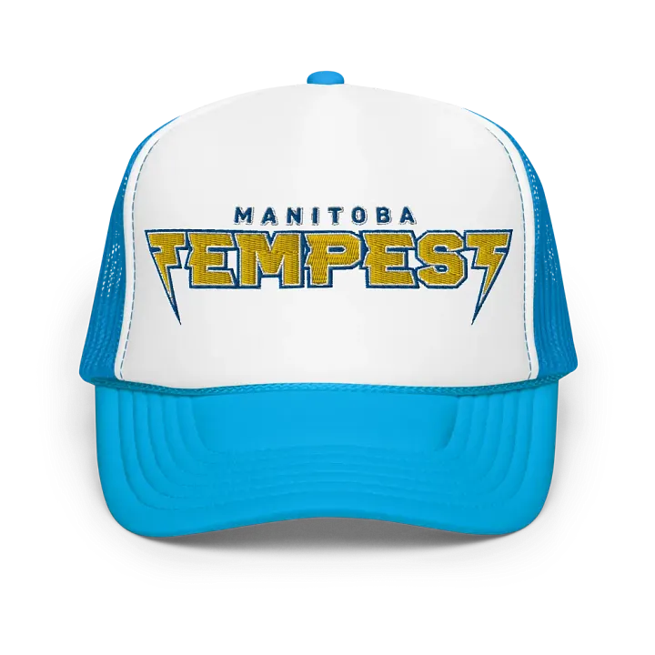 Tempest Dodgeball Club Foam Trucker Hat (Golden) product image (2)