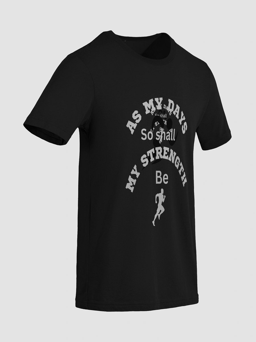 Trust The Grind: "As My Days So Shall My Strength Be" Statement Tee product image (62)