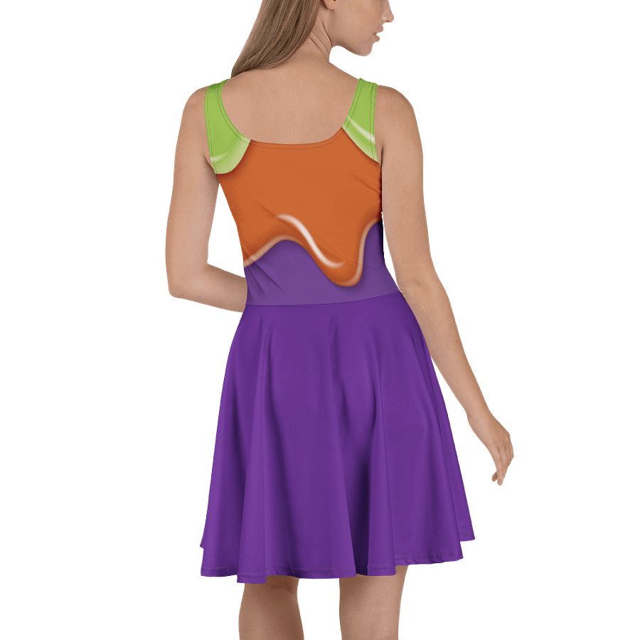 Drippy Waffle Skater Dress product image (4)