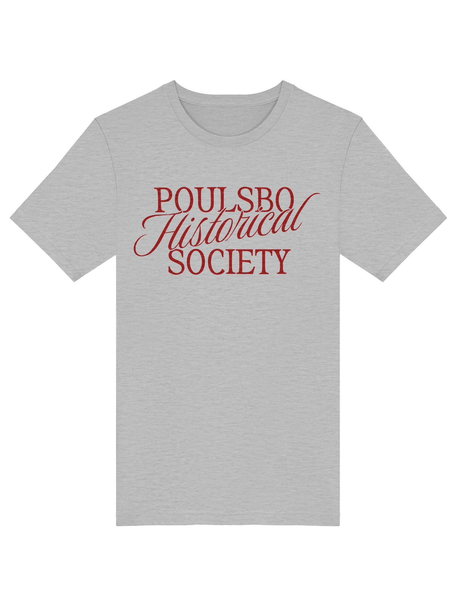 Poulsbo Historical Society Script Tee product image (43)