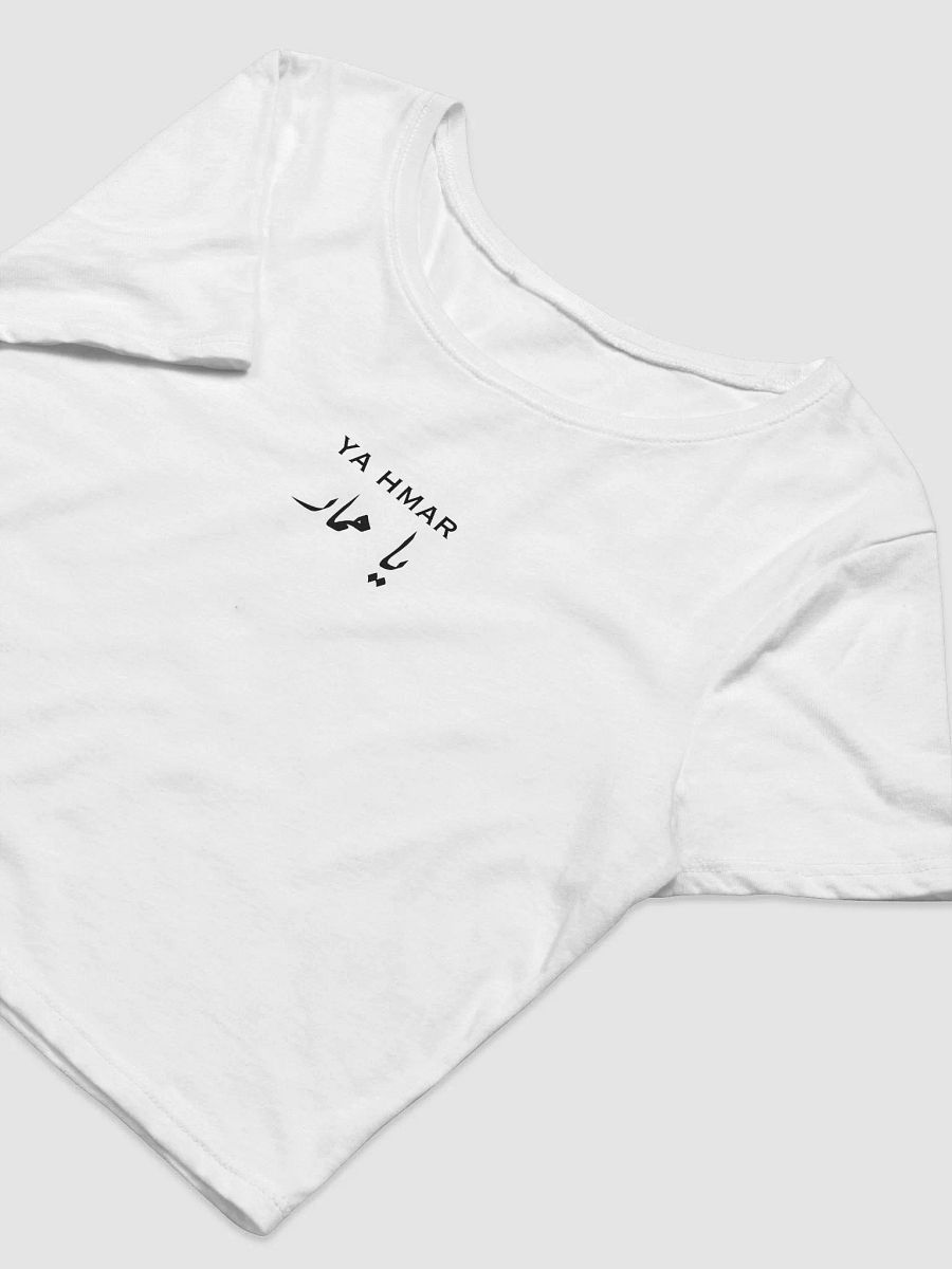 Ya Hmar Women's Crop Tee (White) product image (5)