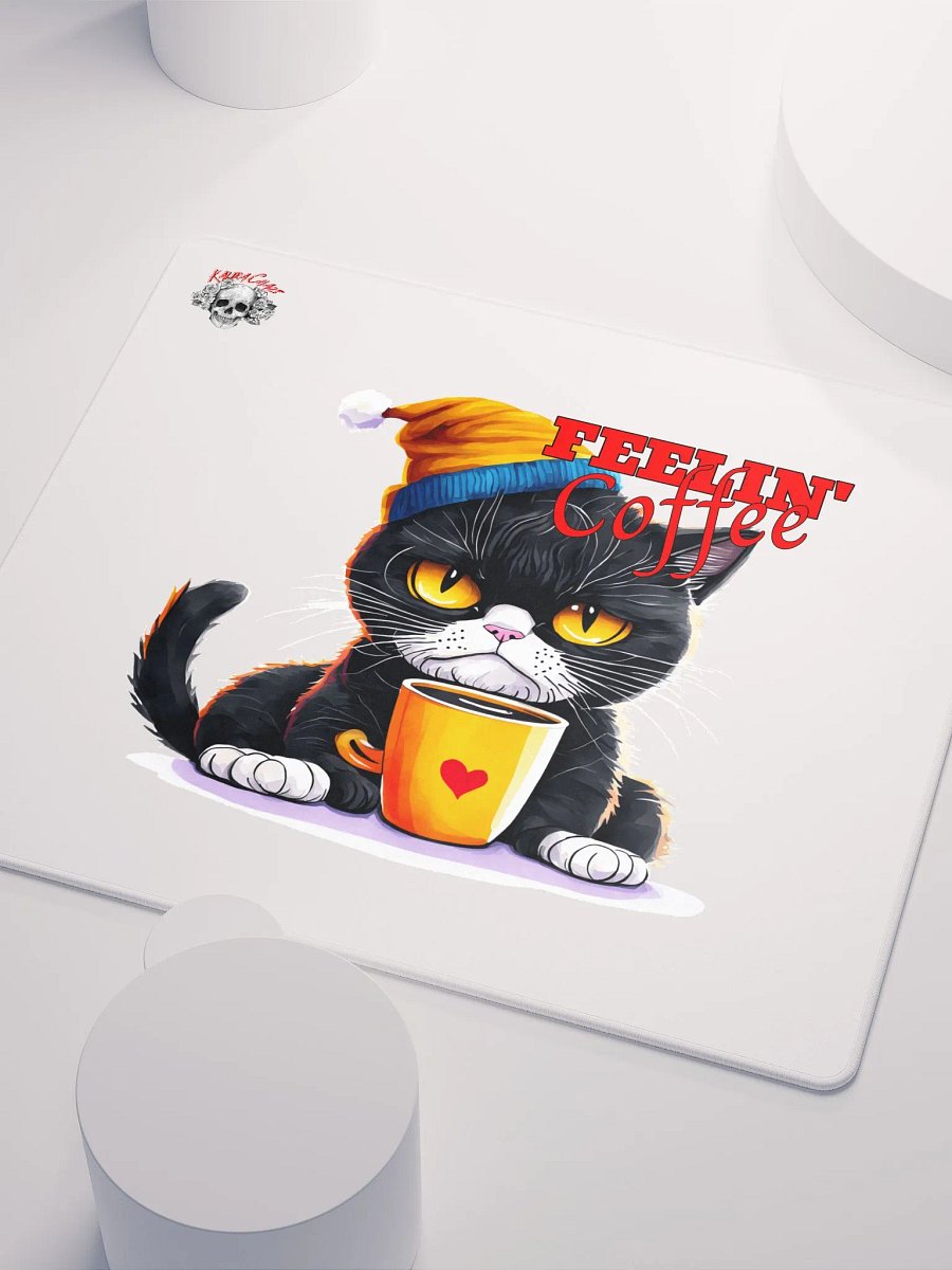 Feelin' Coffee Cat Mouse Pad product image (3)