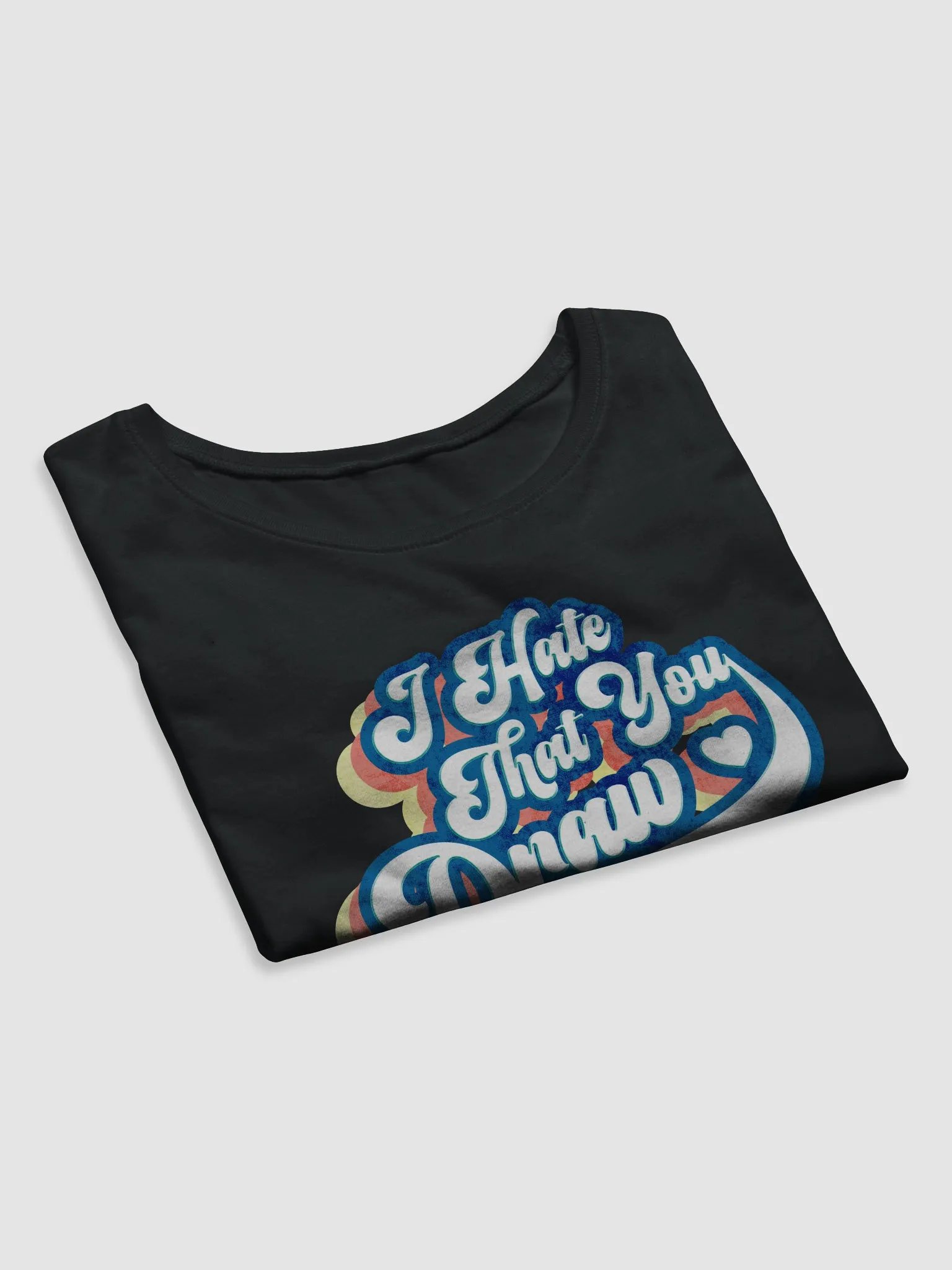 I Hate That You Draw Crop Top product image (7)