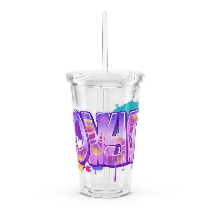 ONYA Graffiti Plastic Tumbler product image (1)