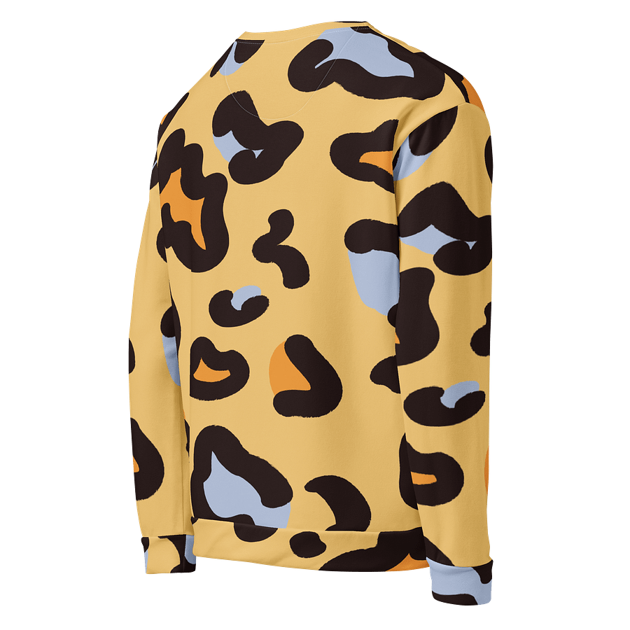 Leopard Animal Print Eco Friendly Unisex Sweatshirt product image (5)