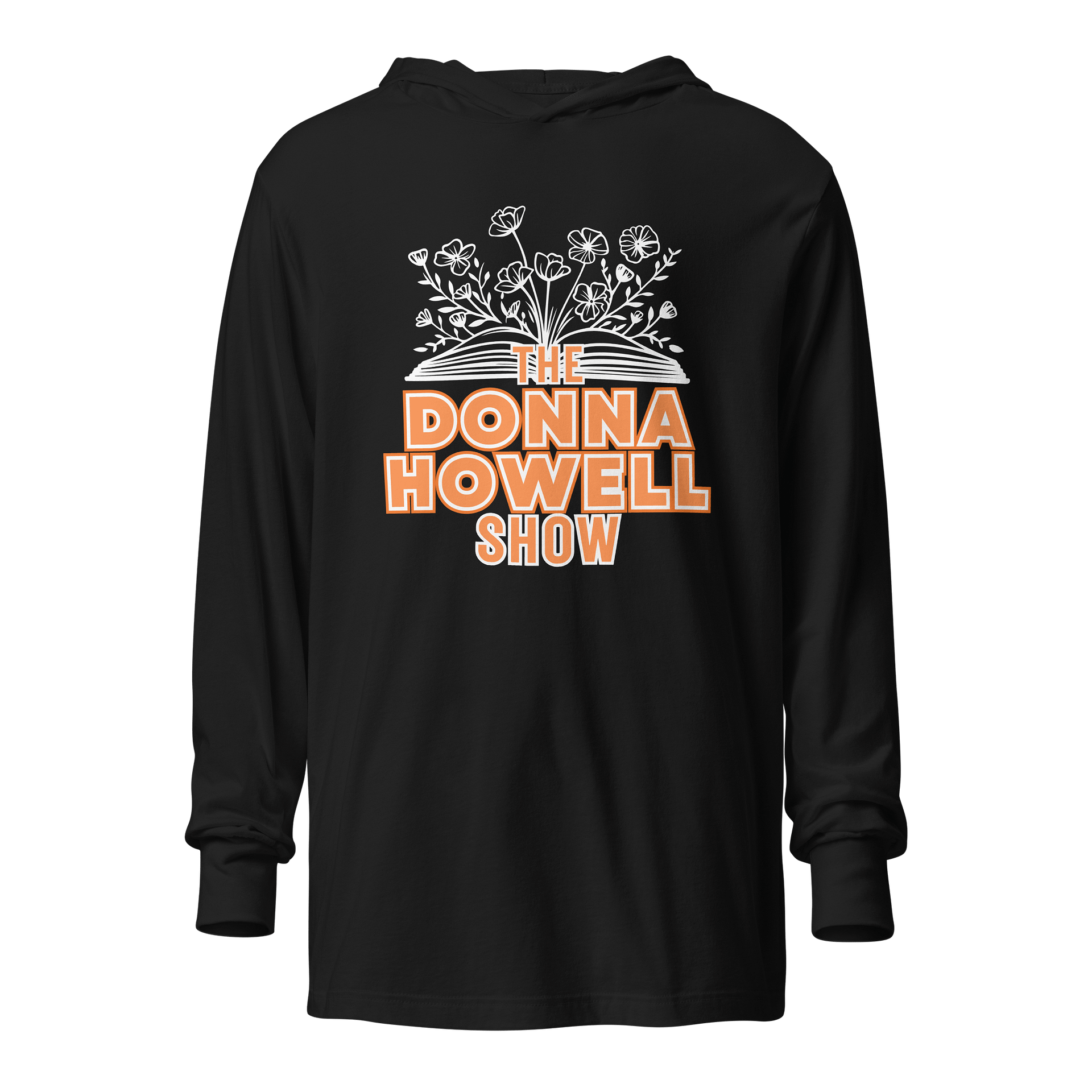 The Donna Howell Show Bible-Flourish Hooded Long-Sleeve Tee product image (1)