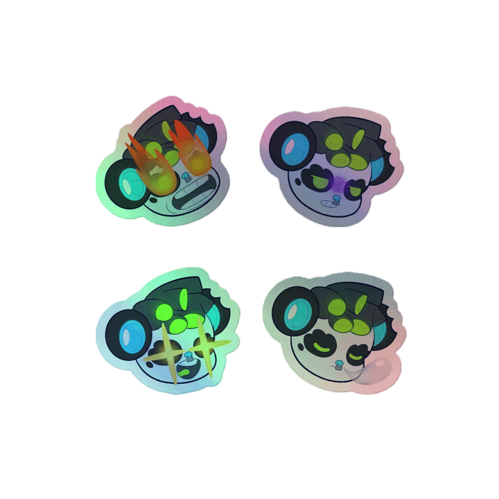Emotionally Charged Holographic Sticker Sheet product image (2)