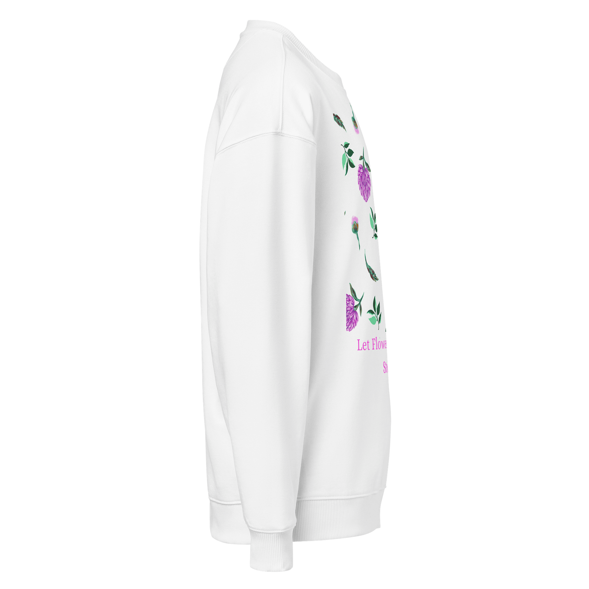 Floral Storyteller Organic Sweatshirt product image (4)